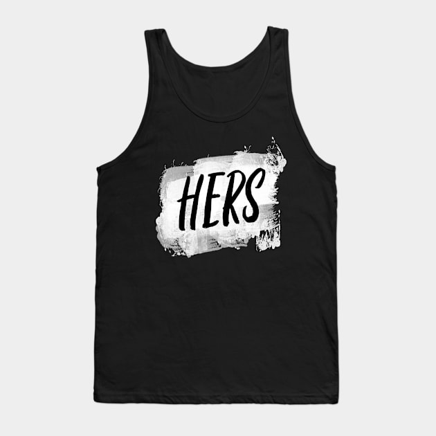 His And Hers Couple Matching Tank Top by PlimPlom